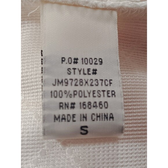 Chance or Fate Cream Diamond Furry sweater Size Small - Picture 6 of 7